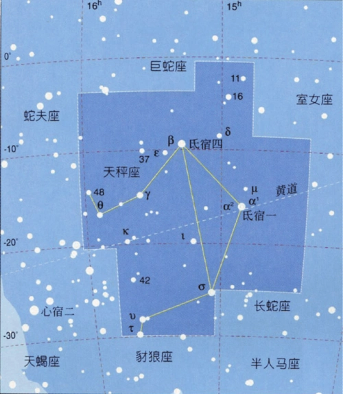 大地上天秤座星图 第1页