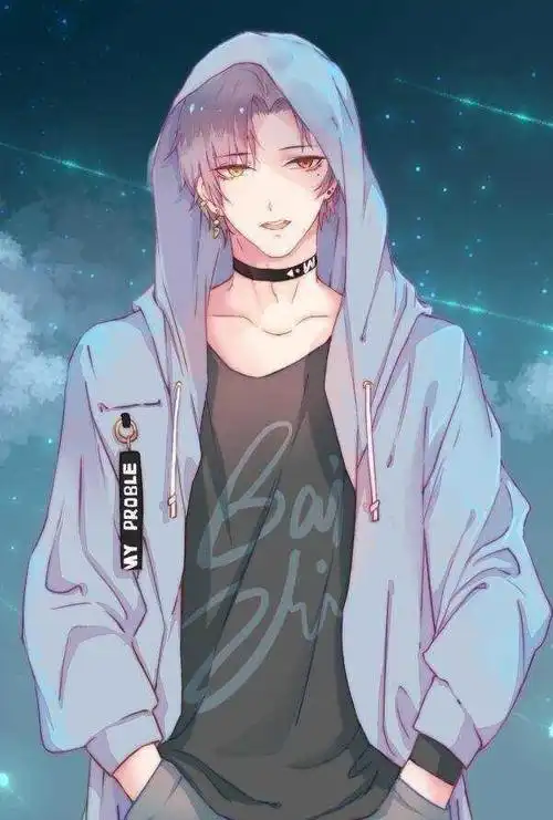 二次元男神动漫美图,两千年的执念,不过换一场素来无缘