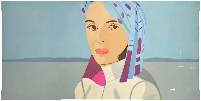 写生啦阿历克斯卡茨alexkatz作品中的构成感