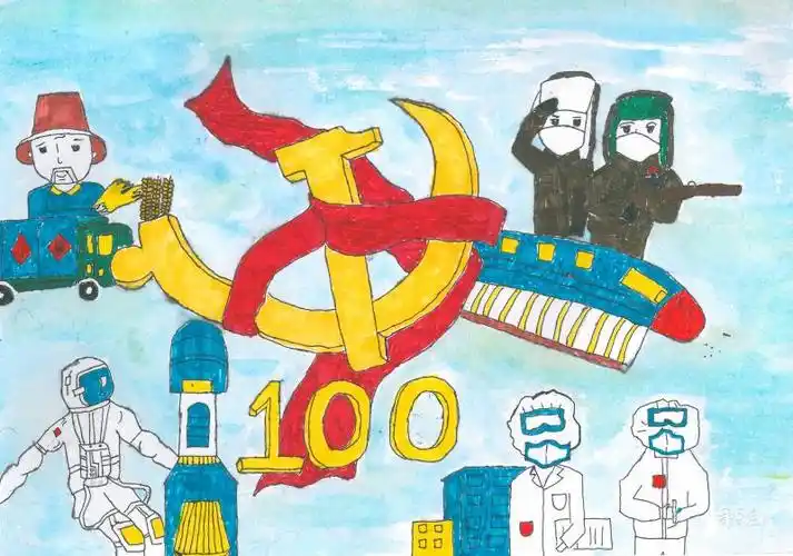 线上展览苔花开第二届乡村儿童美育成果展丨创意翱翔