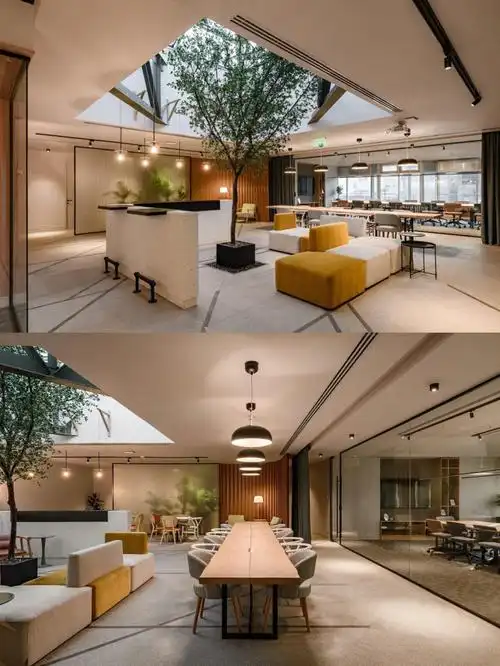 办公空间设计温馨舒适的极简主义