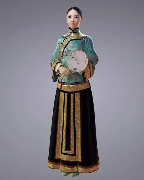 清朝格格少奶奶服装