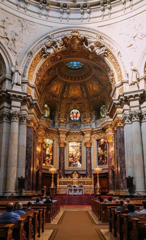 柏林大教堂丨巴洛克式与文艺复兴式建筑风格