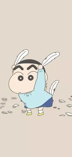 蜡笔小新锁屏抖音