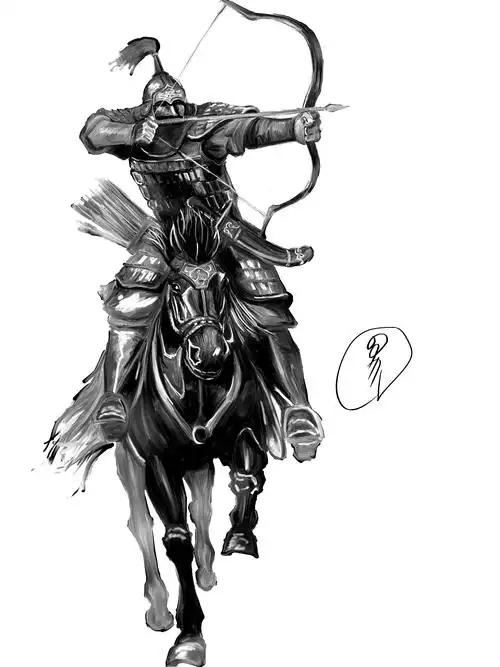 成吉思汗系列画