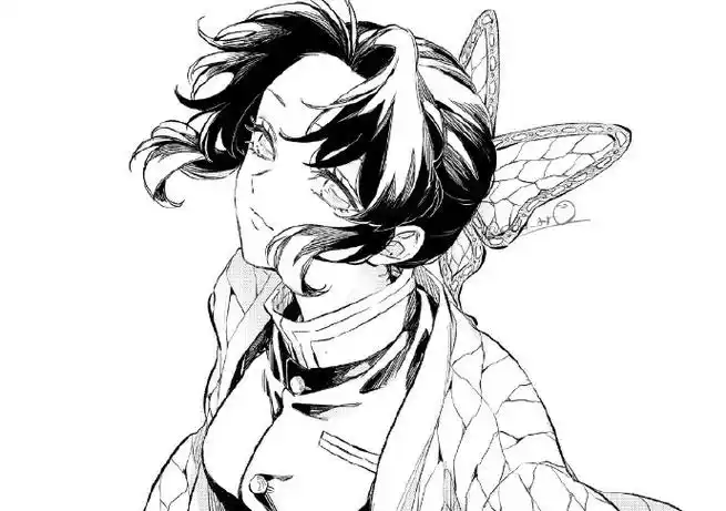 鬼灭之刃#黑白画风的同人图也好美啊  x: ddd_ar0  #二次元新鲜事