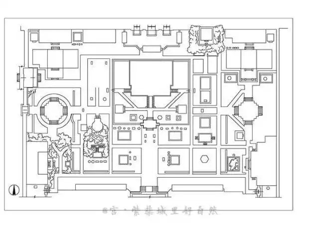 图二 《御苑赏石》书中的御花园平面图