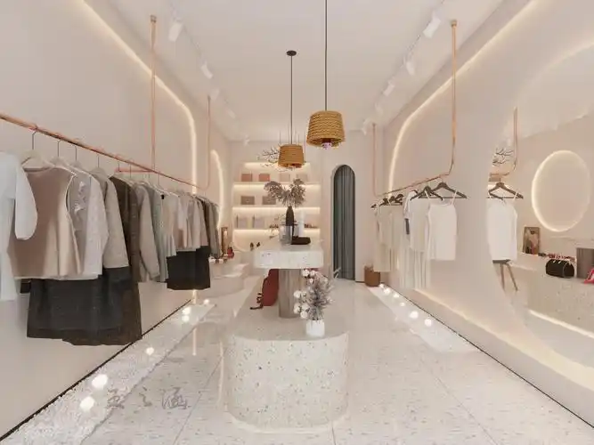 工装案例--服装店效果图