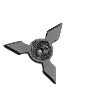 "手里剑"每个角上都有剧毒.