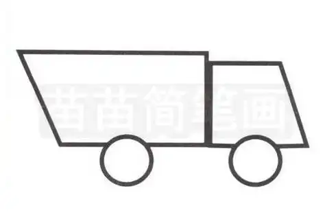 垃圾车简笔画垃圾车简笔画儿童画