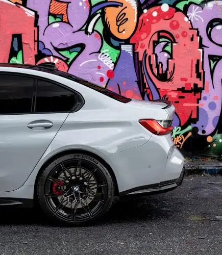 外观帅气 很有性能范 宝马m3雷霆版 水泥灰涂装真香