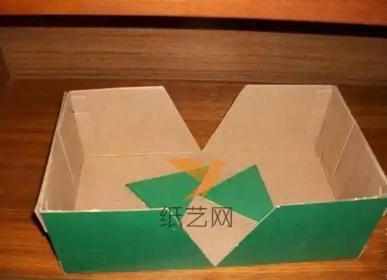 鞋盒变废为宝制作大空间收纳盒教程 - 制作系手工网