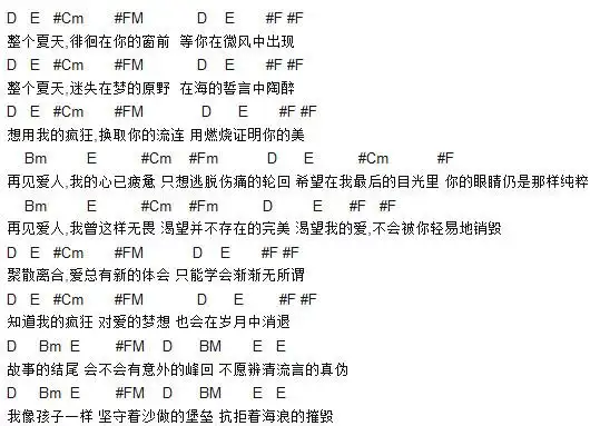 消愁(完美吉他)吉他谱