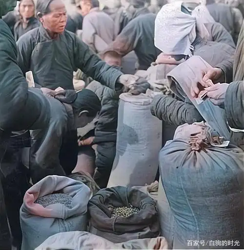 老照片:1940年的山东德县,城内外风光和百姓的生活