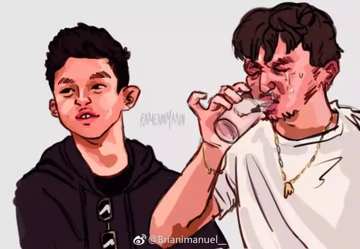 一个无敌自信的亚裔rapperrichbrain