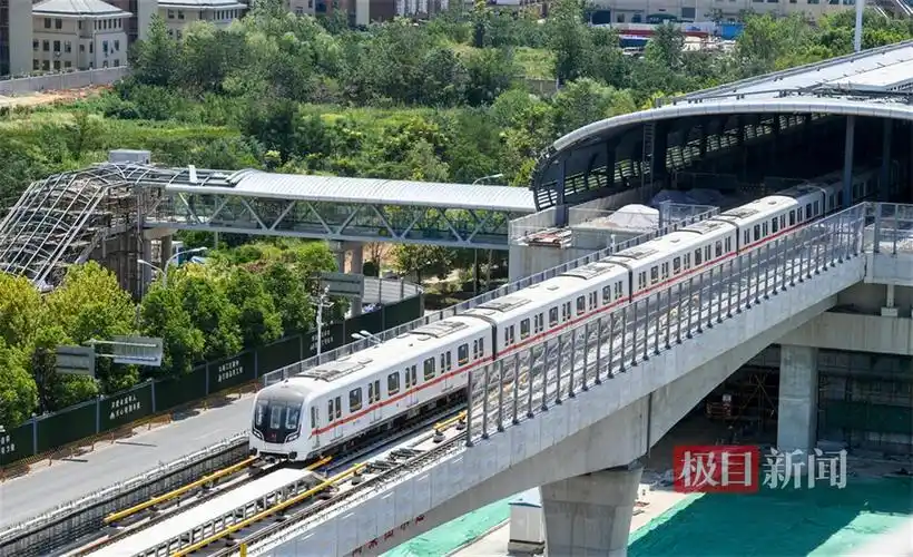 记者抢"鲜"试乘武汉地铁7号线前川线,通车后可从江夏直达黄陂