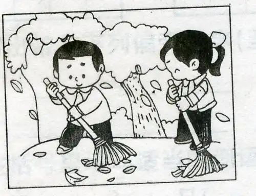 二年级语文看图写话图图片集