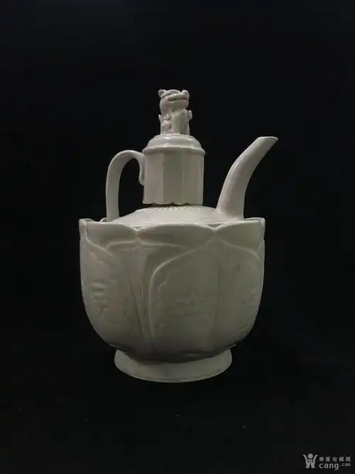 定窑花瓣温酒壶11.30
