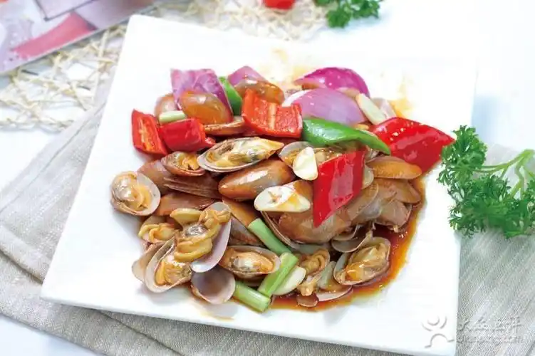 爆炒花甲螺图片