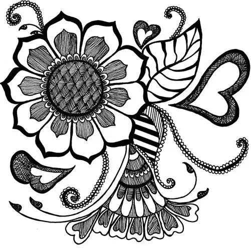 花卉变形|平面|图案|kareninesn_原创作品-站酷zcool