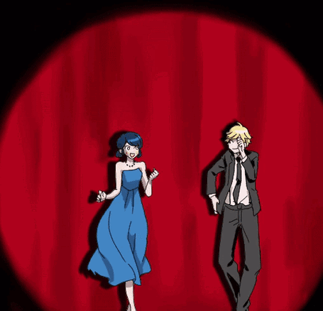 抖音动态图:情侣跳舞动图