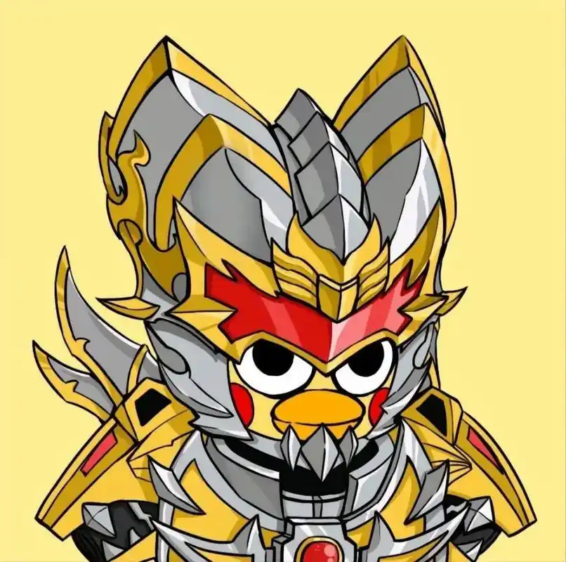 【铠甲勇士ikun头像】 披金成王,伴鸡远航