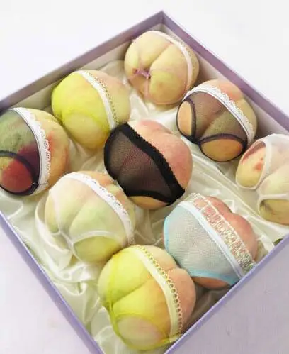 七夕将至水果可以很性感性感水蜜桃包装走红网络