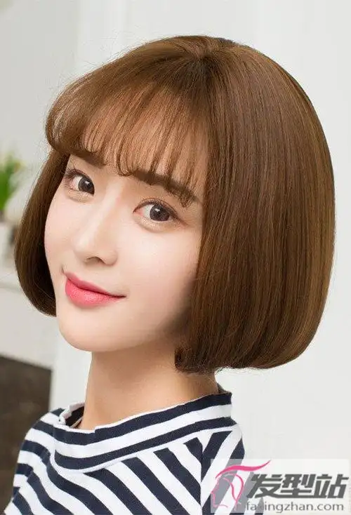 学生头和波波头两者间的区别 领略少女风情的短头发造型系_发型站