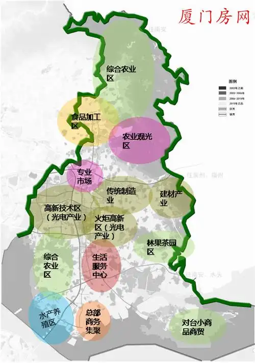 现行政服务中心将迁建至南部新城的小东山片区,翔安区的公共服务设施