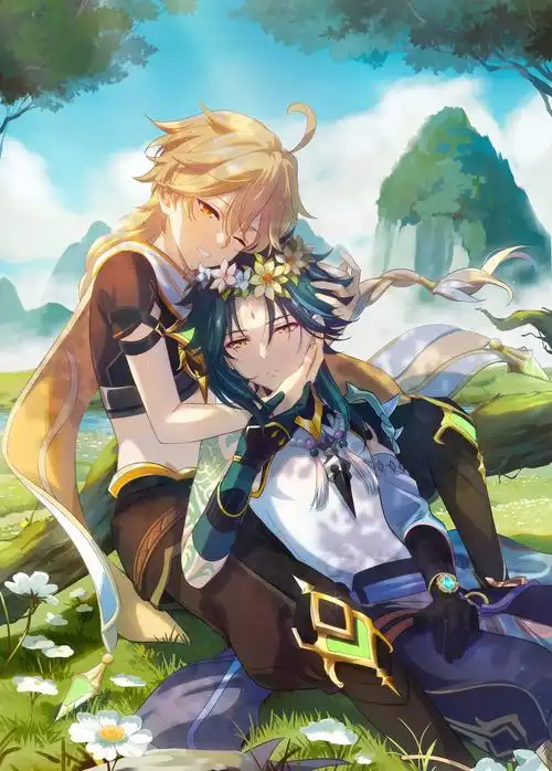 原神 图片 cp照 - 知乎