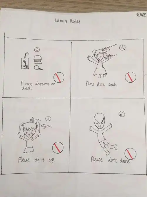 libraryrules——我为图书室献计策「驻小水校五年级英语创意作业」