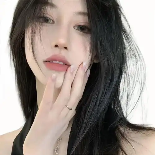 白底头像女生头像60