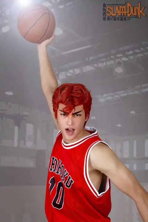 cosplay 动漫真人秀 灌篮高手 篮球飞人 樱木花道
