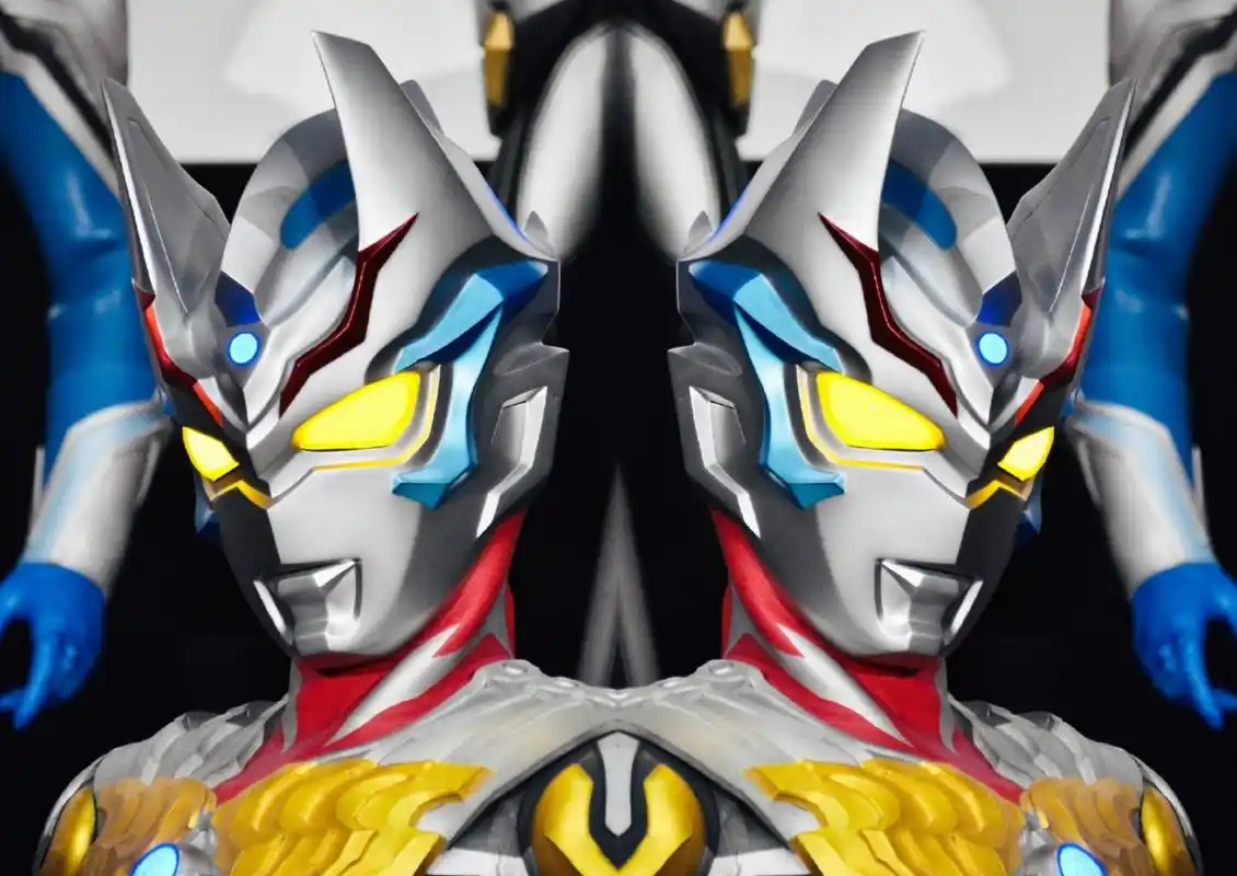 迦奥特曼号称新生代最帅当看清真实皮套竟然比海报还帅气