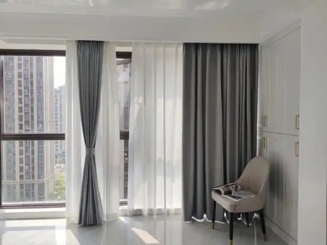 莫兰迪色系窗帘