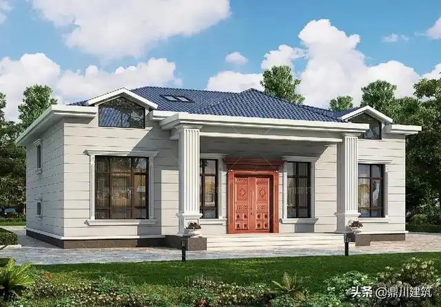 11套一层半农村别墅,养老自住休闲都合适,省钱功能还很全_网易订阅