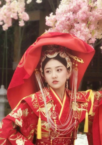 11位女星古装嫁衣造型看看谁是你心目中的第一呢