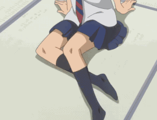 搞笑gif动图美女你这是咋滴啦怎么会对自己下如此狠手呢