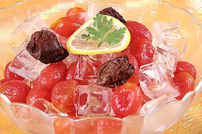 冰镇话梅圣女果图片_全景网