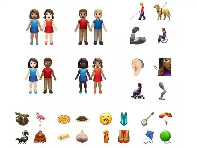 苹果宣布将在今年晚些时候推出59款新的ios emoji表情