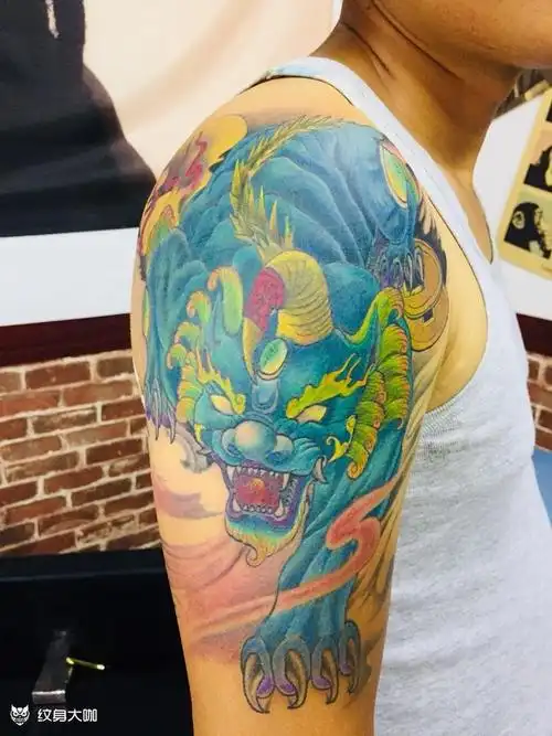 貔貅遮盖滴血狼头半成品