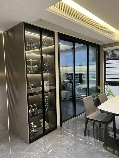 嵌入式酒柜听小红书的没错这样做果然高级