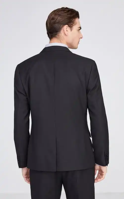 selected思莱德男士新品合体版型平驳领商务正装西服s42015x505 深