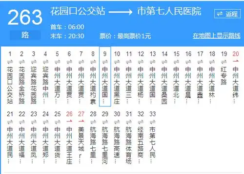 郑州263公交七里河站距金色港湾多远