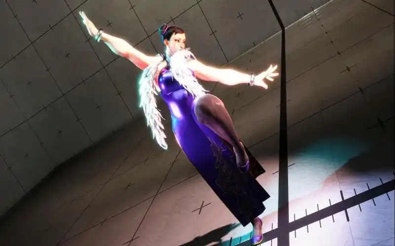 街霸6:春丽的包子头配旗袍黑丝,有一种说不出的反差美