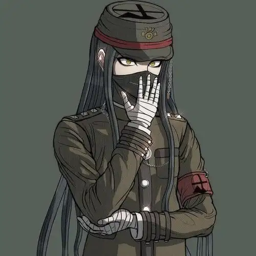 《弹丸论破》真宫寺是清,很多人评其为v3唯一一个纯黑人物,头像