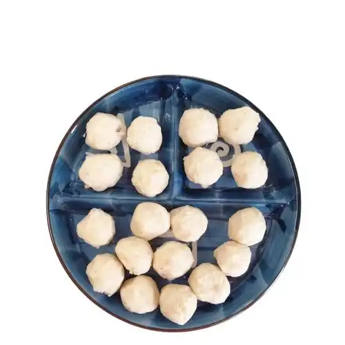 oem food supplier frozen hand made shrimp fish ball for hotpot