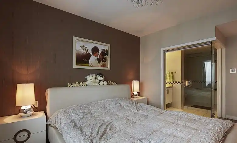 简约婚房卧室装修效果图大全2013图片设计图片赏析