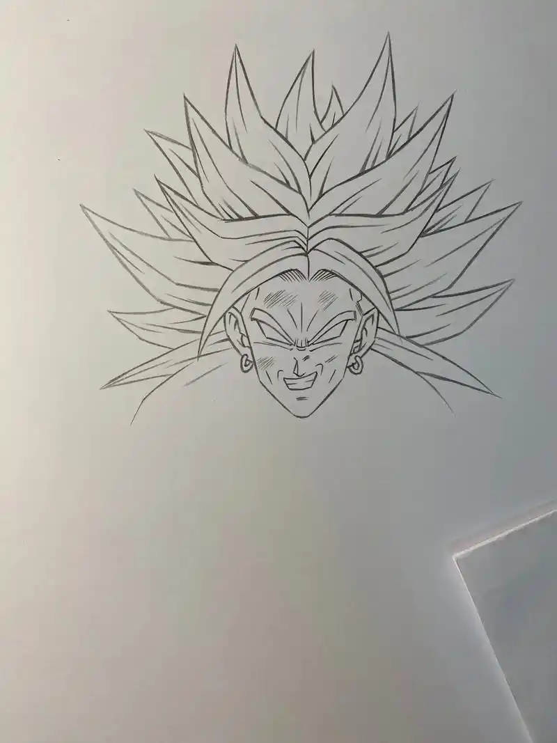 卡卡罗特!#龙珠#布罗利 #马克笔 - 抖音