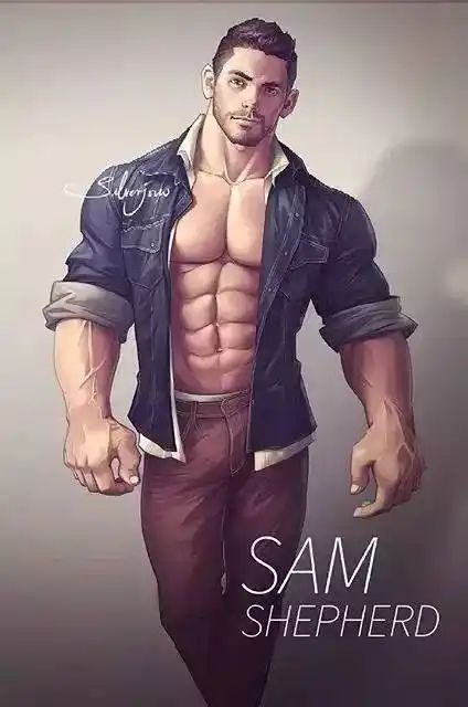 健身手机壁纸:卡通版肌肉男壁纸下载(完美的身体)